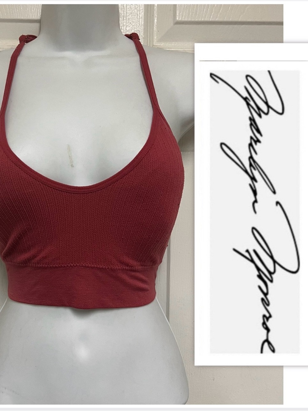 Marilyn Monroe Mauve Lace Bralette